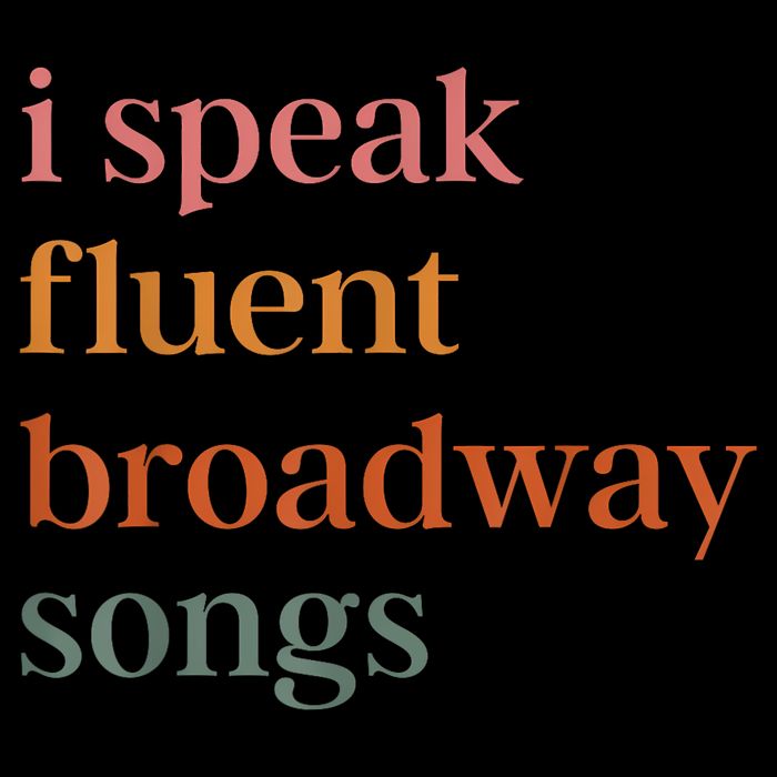 I Speak Fluent Broadway Songs Cooling Performance Crew T-Shirt