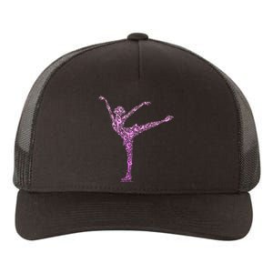 Ice Skating Figure Skater Yupoong Adult 5-Panel Trucker Hat