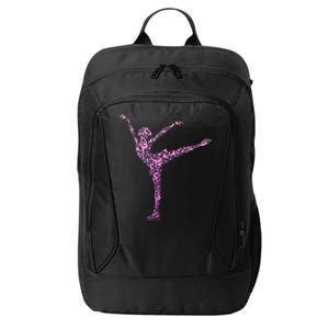 Ice Skating Figure Skater City Backpack