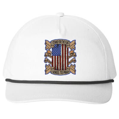 I Stand For The Flag Funny Gift Snapback Five-Panel Rope Hat