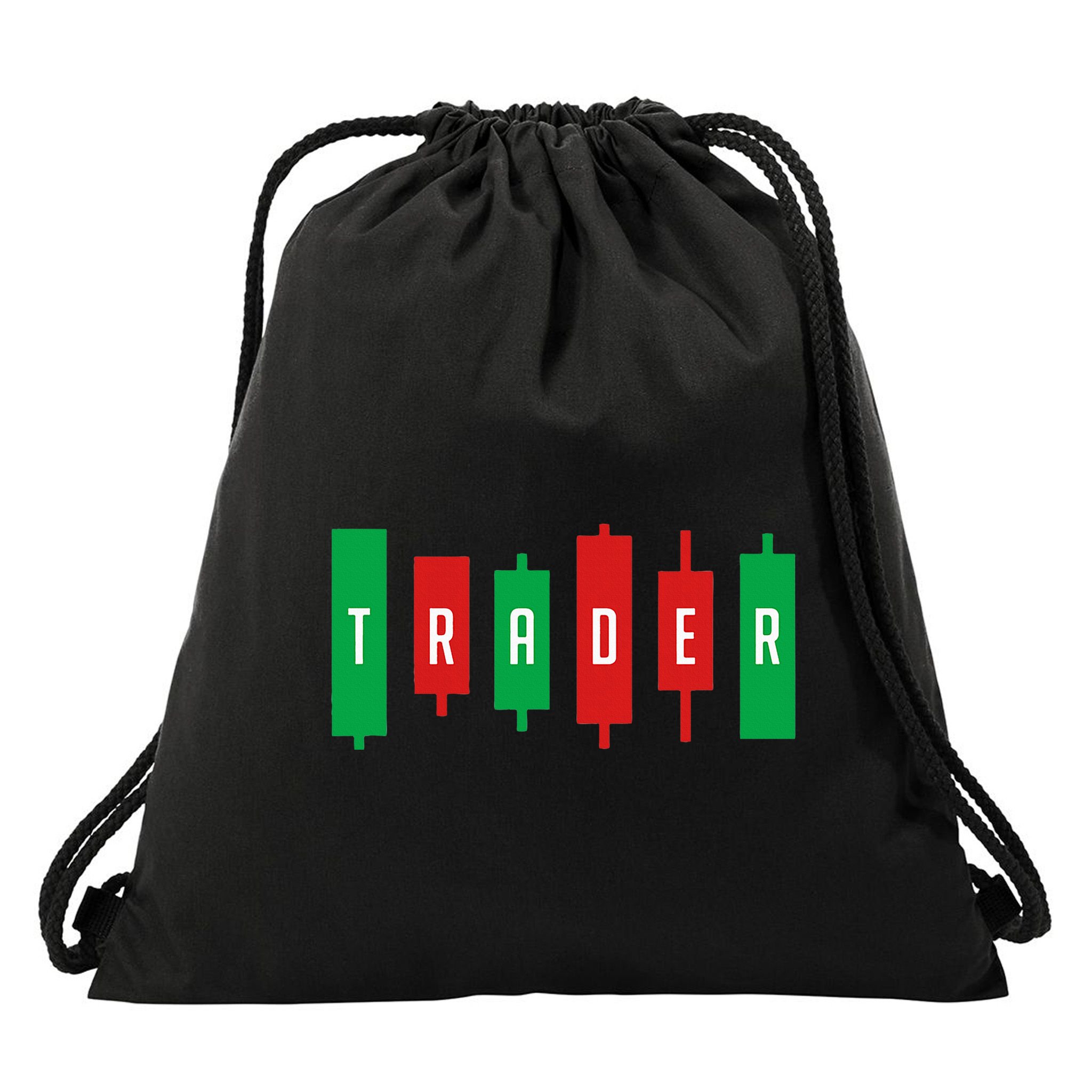 Investor Stock Forex Market Currency Trader Gift T V2 Drawstring Bag