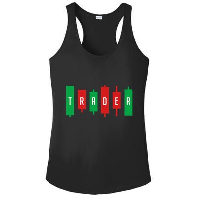 Investor Stock Forex Market Currency Trader Gift T V2 Ladies PosiCharge Competitor Racerback Tank