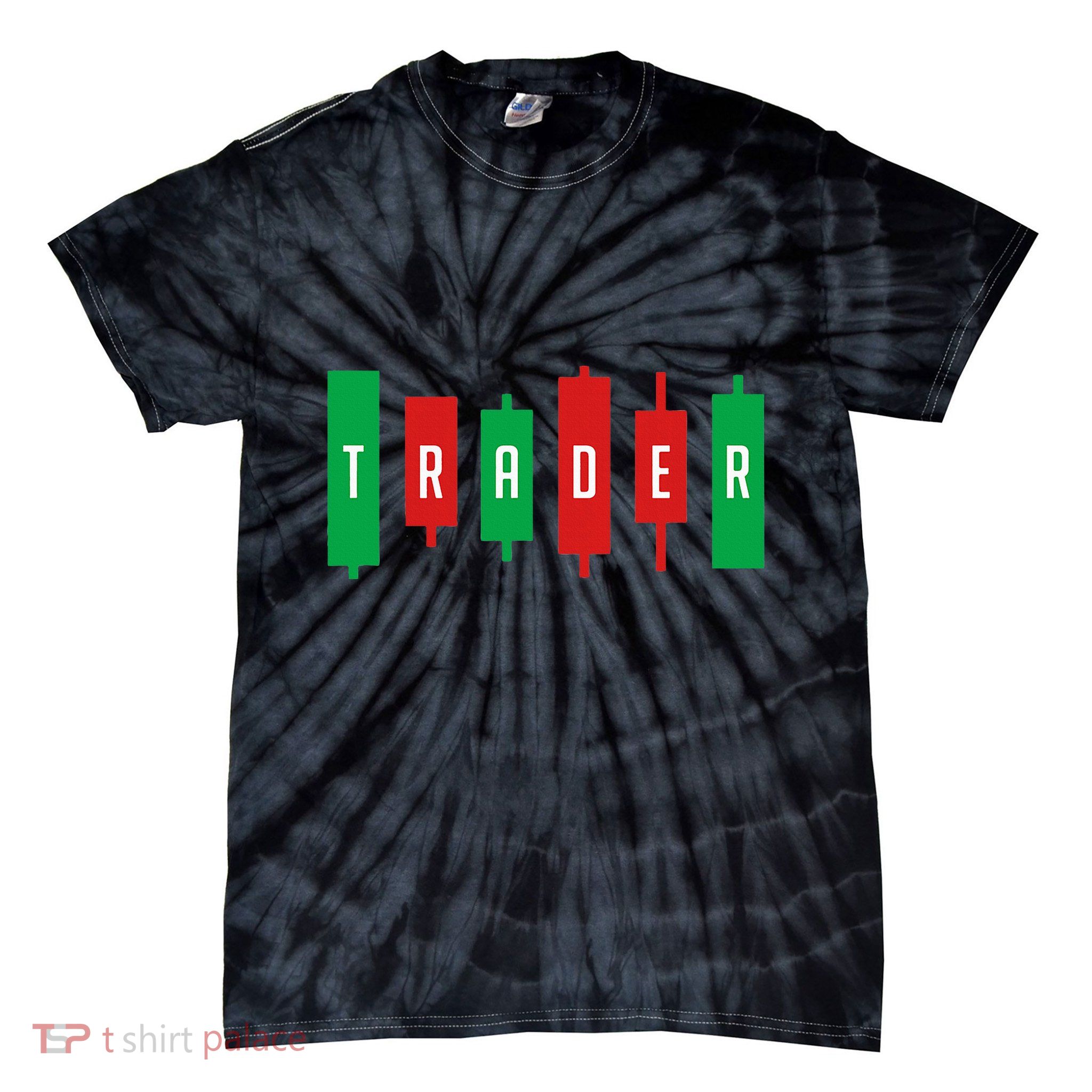 Investor Stock Forex Market Currency Trader Gift T V2 Tie-Dye T-Shirt