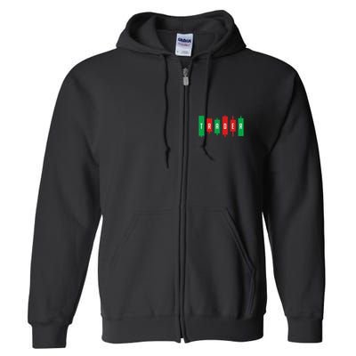 Investor Stock Forex Market Currency Trader Gift T V2 Full Zip Hoodie
