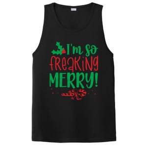 IM So Freaking Merry Funny Christmas Holiday Party Meaningful Gift PosiCharge Competitor Tank