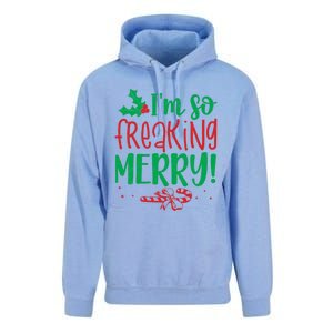 IM So Freaking Merry Funny Christmas Holiday Party Meaningful Gift Unisex Surf Hoodie