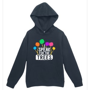 I Speak For The Tree Earth Day Inspiration Hippie Funny Gift Urban Pullover Hoodie