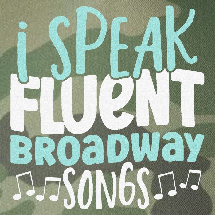 I Speak Fluent Broadway And Sarcasm Theater Legacy Tie Dye Trucker Hat