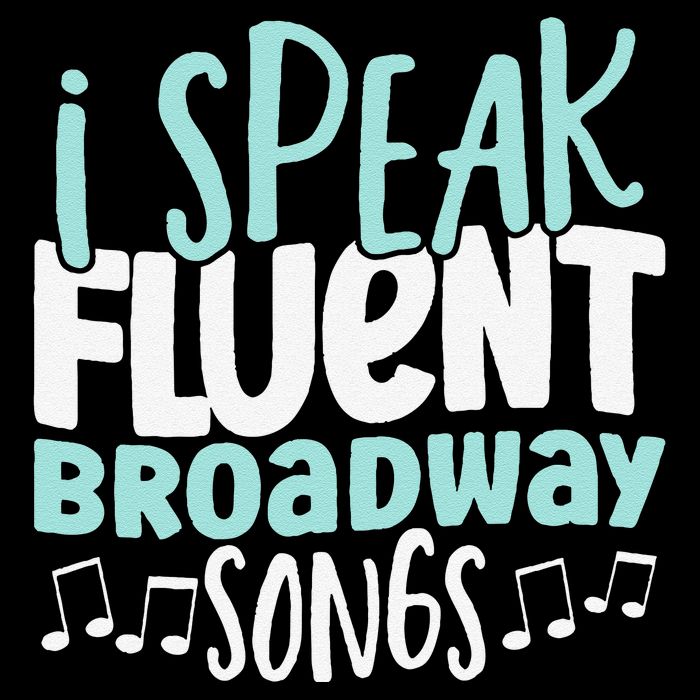 I Speak Fluent Broadway And Sarcasm Theater 7-Panel Snapback Hat