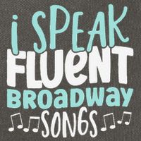 I Speak Fluent Broadway And Sarcasm Theater Cotton Canvas Backpack