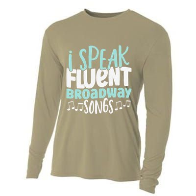 I Speak Fluent Broadway And Sarcasm Theater Cooling Performance Long Sleeve Crew