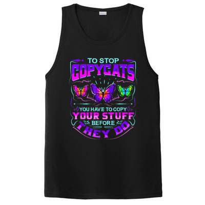 Inspirational Slogans For Writers & Musicians, Funny Copycat PosiCharge Competitor Tank