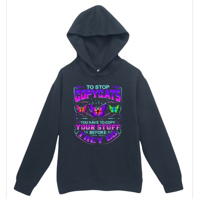 Inspirational Slogans For Writers & Musicians, Funny Copycat Urban Pullover Hoodie