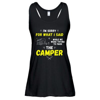 I'm Sorry For What I Said While Parking The Camper Rv Camp Ladies Essential Flowy Tank