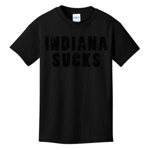 Indiana Sucks Funny State Rivalry Kids T-Shirt