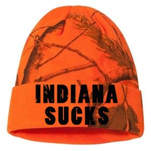 Indiana Sucks Funny State Rivalry Kati Licensed 12" Camo Beanie