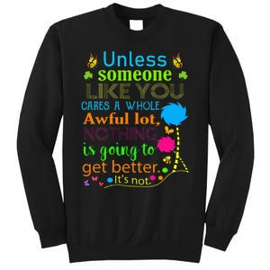 I Speak For Trees Earth Day Save Earth Inspiration Hippie Sweatshirt