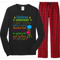 I Speak For Trees Earth Day Save Earth Inspiration Hippie Long Sleeve Pajama Set