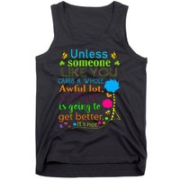 I Speak For Trees Earth Day Save Earth Inspiration Hippie Tank Top