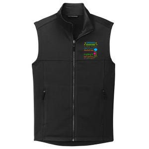 I Speak For Trees Earth Day Save Earth Inspiration Hippie Collective Smooth Fleece Vest