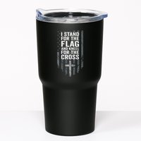 I Stand For The Flag And Kneel For The Cross Tumbler