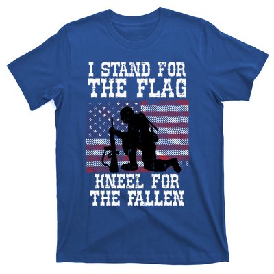 I Stand For The Flag Knee For Fallen Soldier Memorial Day Gift T-Shirt