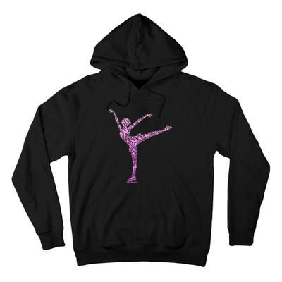 Ice Skating Figure Skater Girls Wo Tall Hoodie