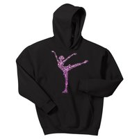 Ice Skating Figure Skater Girls Wo Kids Hoodie