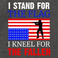 I Stand For The Flag I Kneel For The Fallen Memorial Day Gift Vector Backpack