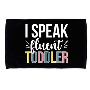 I Speak Fluent Sitter Sitting Great Gift Microfiber Hand Towel