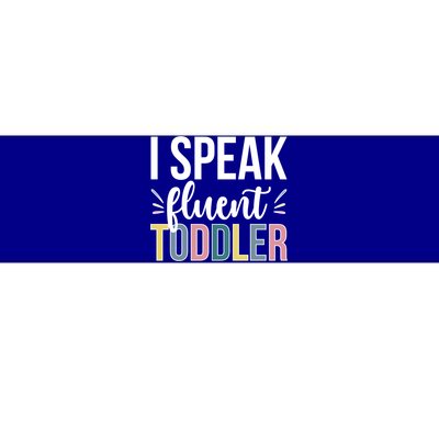 I Speak Fluent Sitter Sitting Great Gift Bumper Sticker