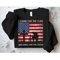 I Stand For The Flag And Kneel For The Cross Gift Sweatshirt