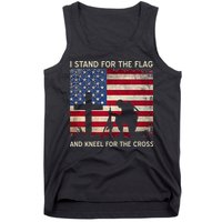 I Stand For The Flag And Kneel For The Cross Gift Tank Top