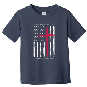 I Stand For The Flag Memorial Day Toddler T-Shirt