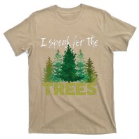 I Speak For The Trees Earth Day Stop Global Warming T-Shirt