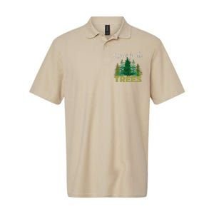 I Speak For The Trees Earth Day Stop Global Warming Softstyle Adult Sport Polo