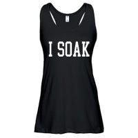 I Soak Funny Big Fan Ladies Essential Flowy Tank