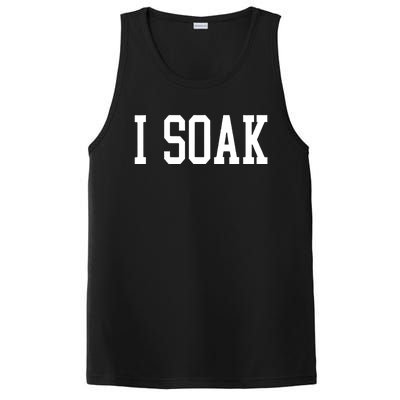 I Soak Funny Big Fan PosiCharge Competitor Tank