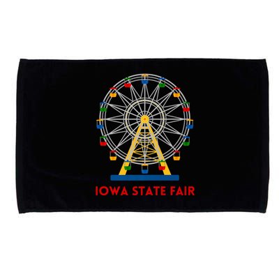 Iowa State Fair Ferris Wheel County Fair Premium Microfiber Hand Towel