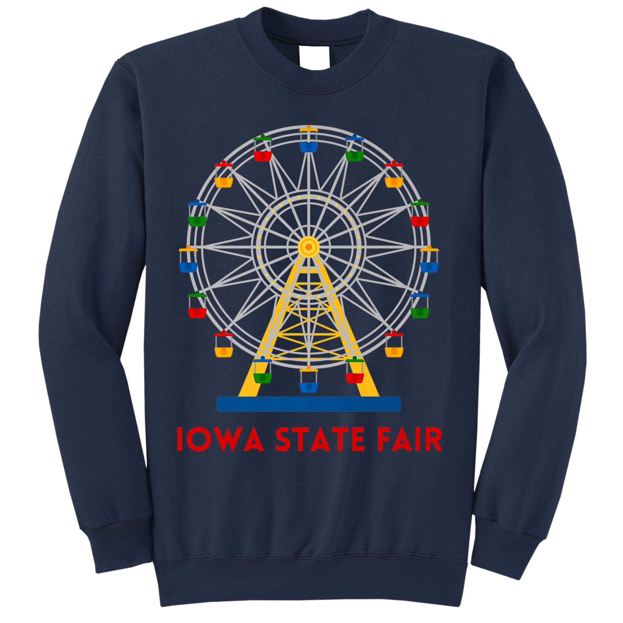 Iowa State Fair Ferris Wheel County Fair Premium Sweatshirt