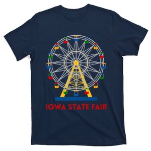 Iowa State Fair Ferris Wheel County Fair Premium T-Shirt