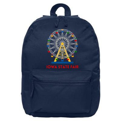 Iowa State Fair Ferris Wheel County Fair Premium 16 in Basic Backpack