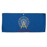 Iowa State Fair Ferris Wheel County Fair Premium Large Microfiber Waffle Golf Towel