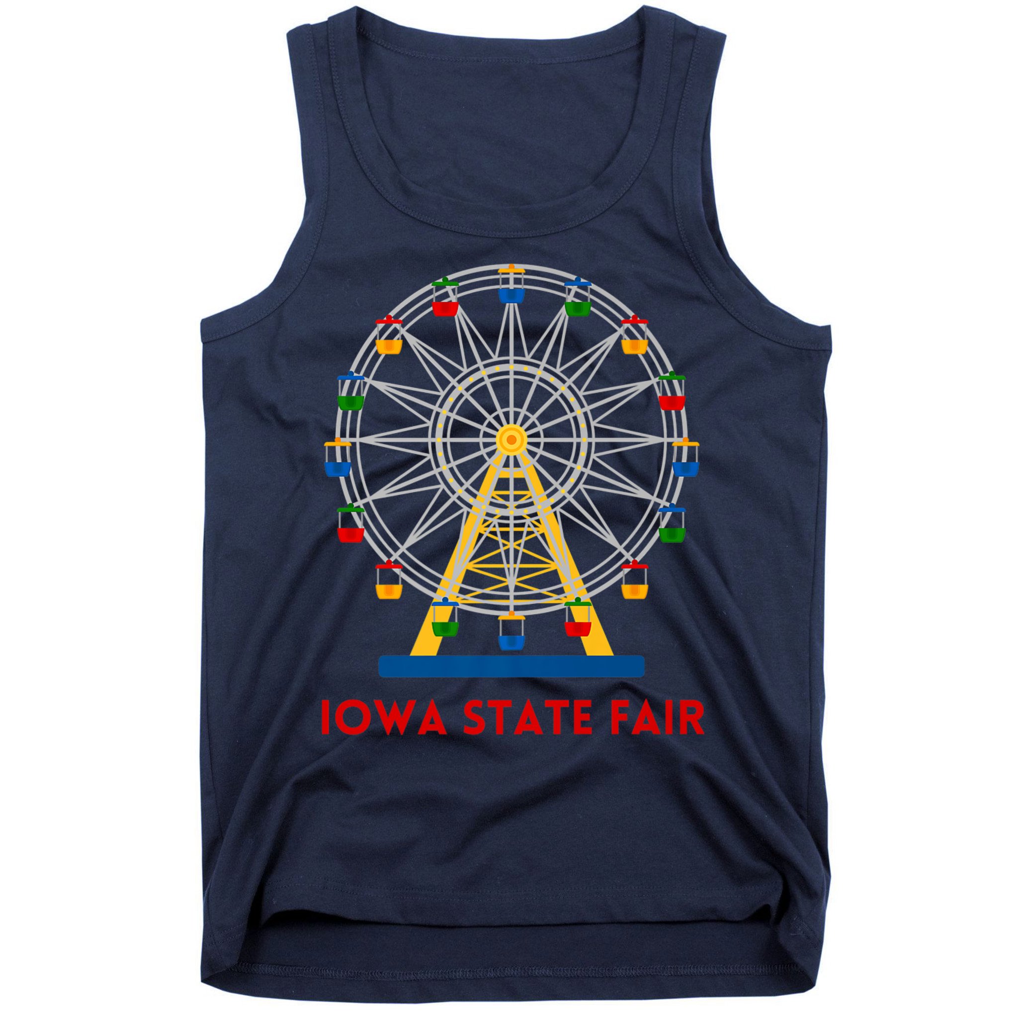 Iowa State Fair Ferris Wheel County Fair Premium Tank Top