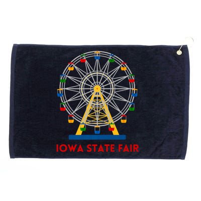 Iowa State Fair Ferris Wheel County Fair Premium Grommeted Golf Towel