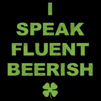 I Speak Fluent Beerish Saint Patricks Day Irish Beer Gift Impact Tech Backpack