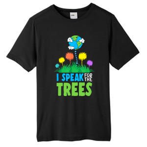 I Speak For Trees Earth Day Save Earth Inspiration Hippie Tall Fusion ChromaSoft Performance T-Shirt