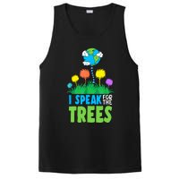 I Speak For Trees Earth Day Save Earth Inspiration Hippie PosiCharge Competitor Tank