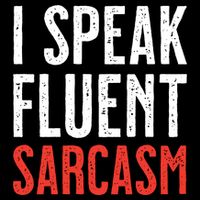 I Speak Fluent Sarcasm Cropped Pullover Crew