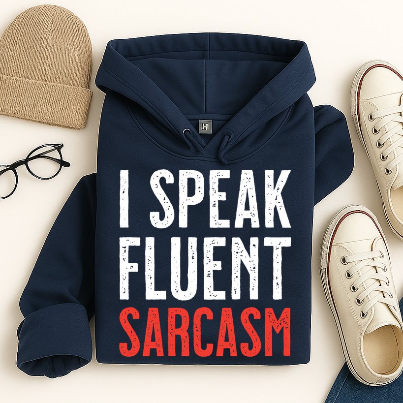 I Speak Fluent Sarcasm Hoodie